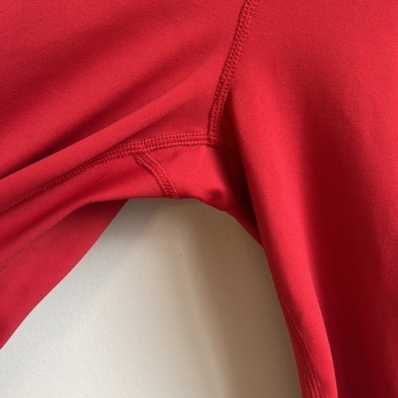 Carbon38 Tanjung Red Dahlia Macrame Leggings SZ XS - Picture 5 of 7